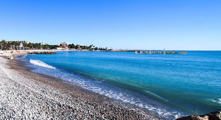 Superbe Appartement Au Bord De Plage Cros De Cagnes Dış mekan fotoğraf